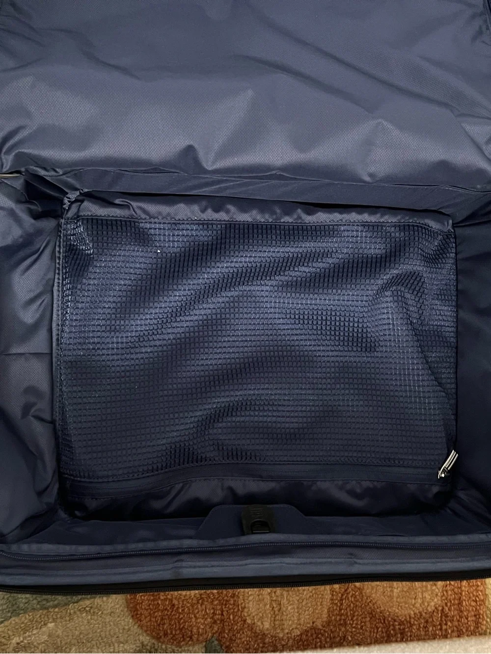 Tumi Navy Arrive Carry on Suitcase